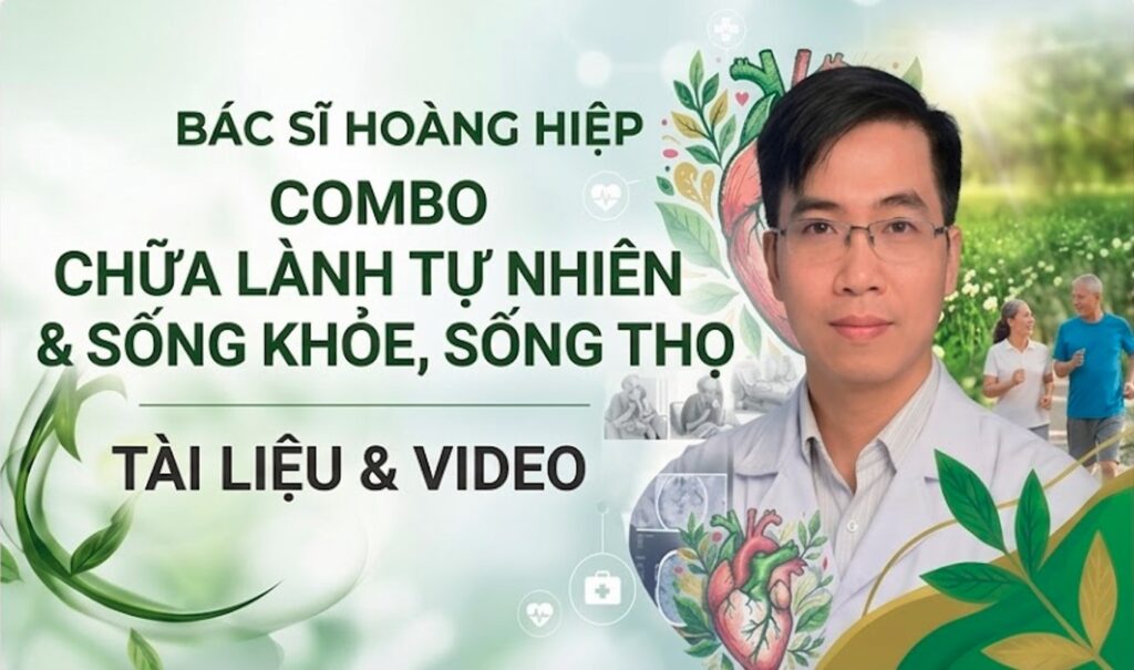 Combo khóa học chữa lành tự nhiên + bộ tài liệu