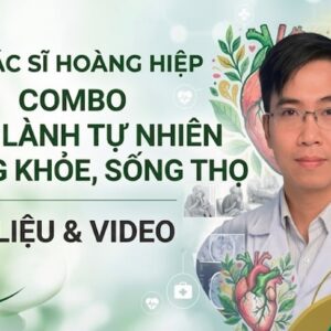 Combo khóa học chữa lành tự nhiên + bộ tài liệu