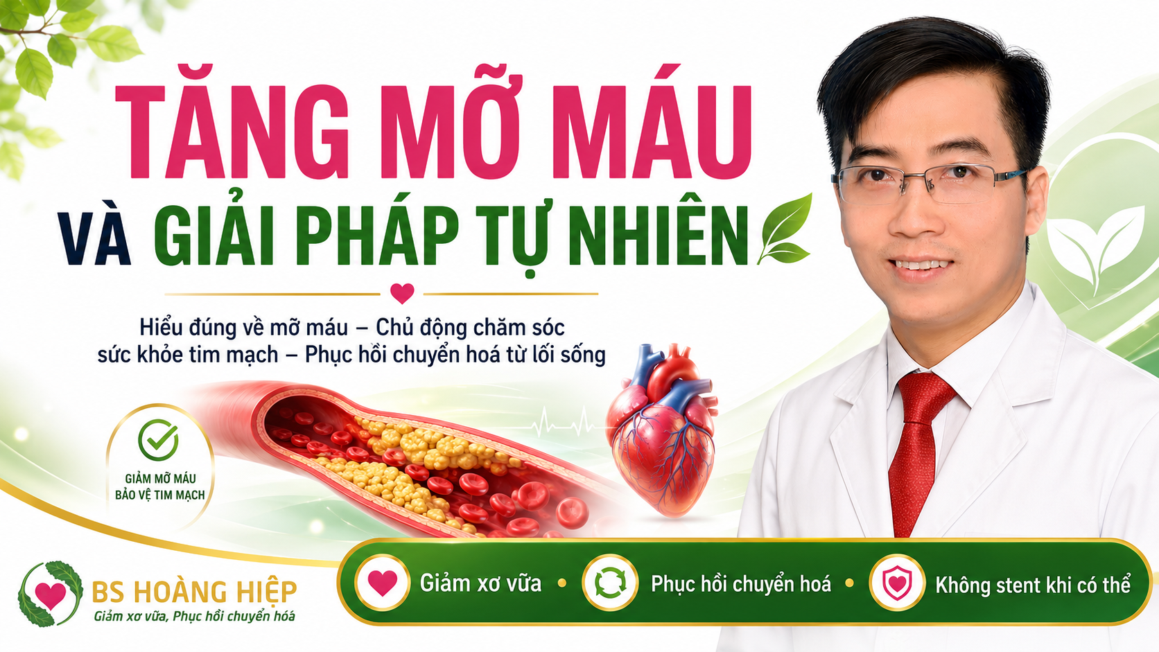 TĂNG MỠ MÁU VÀ GIẢI PHÁP TỰ NHIÊN